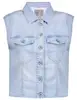 Geisha Jeansvest sleeveless 35301-10