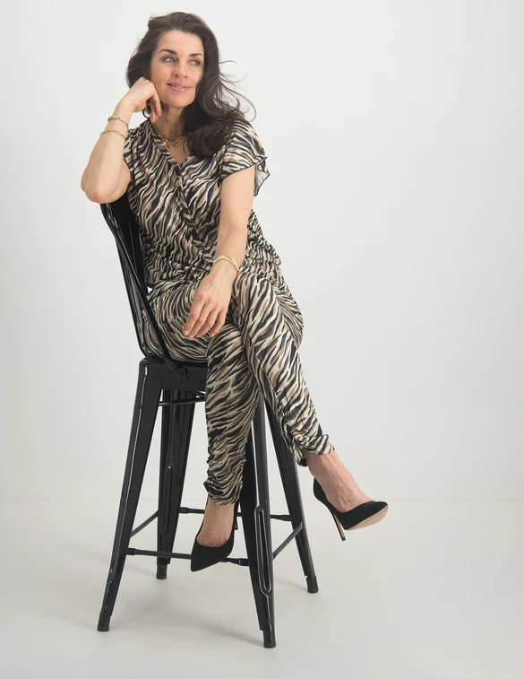 Geisha Jumpsuit AOP 21141-60 CLEO