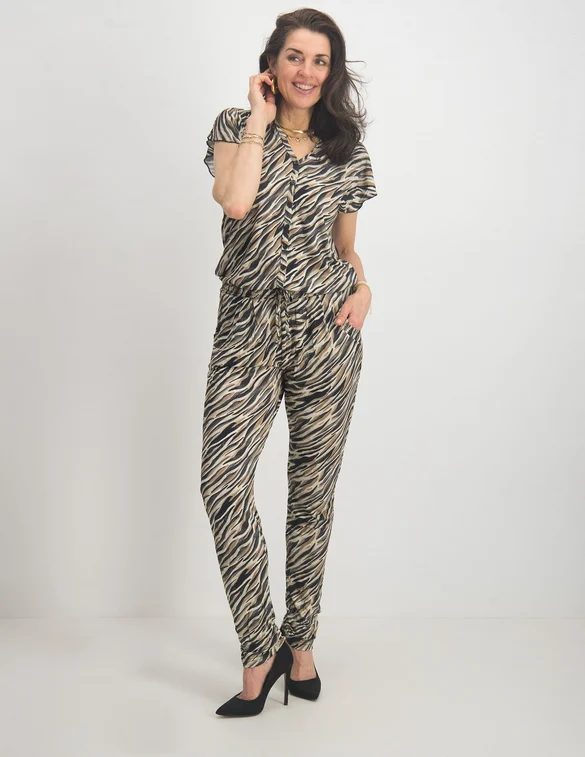 Geisha Jumpsuit AOP 21141-60 CLEO