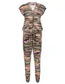 Geisha Jumpsuit AOP 31066-60 CLEO