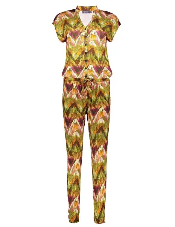Geisha Jumpsuit AOP 31066-60 CLEO
