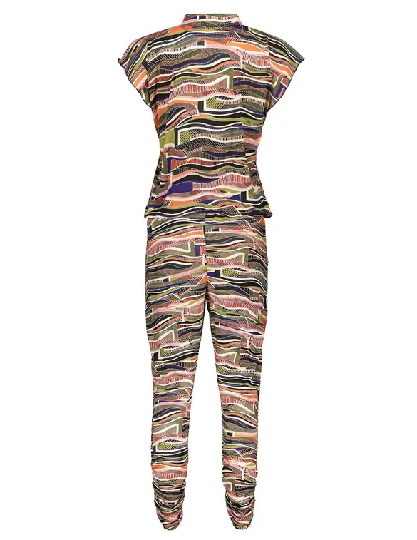 Geisha Jumpsuit AOP 31066-60 CLEO