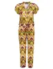 Geisha Jumpsuit straight legg AOP 31067-60 AMY