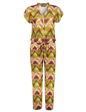 Geisha Jumpsuit straight legg AOP 31067-60 AMY