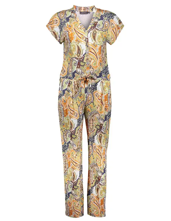Geisha Jumpsuit straight legg AOP 31067-60 AMY