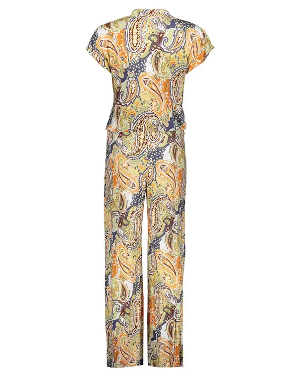 Geisha Jumpsuit straight legg AOP 31067-60 AMY