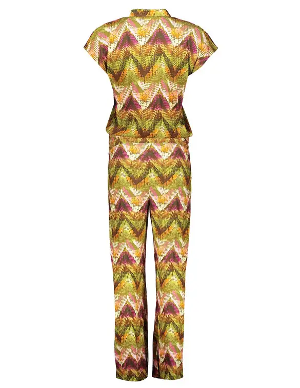 Geisha Jumpsuit straight legg AOP 31067-60 AMY