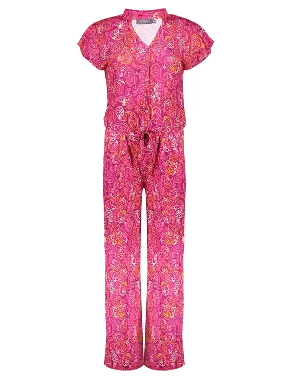 Geisha Jumpsuit straight legg AOP 31067-60 AMY