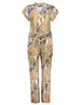 Geisha Jumpsuit straight legg AOP 31067-60 AMY