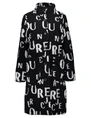 Geisha Padded coat with letters 48590-16