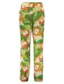 Geisha Pant AOP satin 41382-70