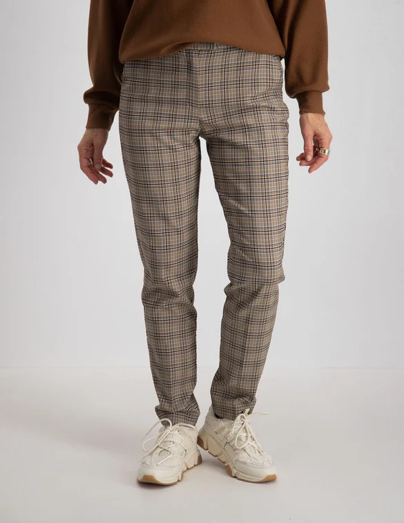 Geisha Pantalon check 21890-99