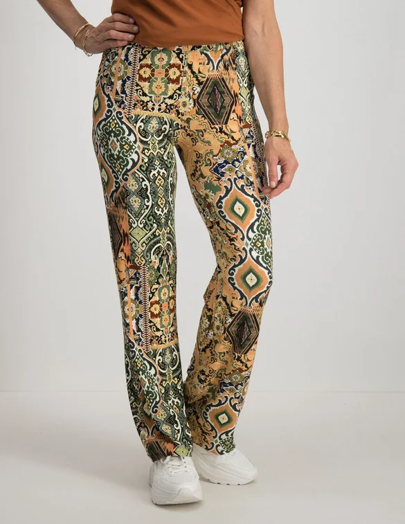 Geisha Pants AOP 21385-60 BRITT