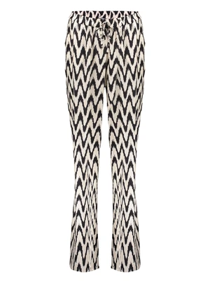 Geisha Pants AOP bi-color 51173-70