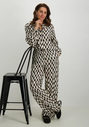 Geisha Pants AOP bi-color 51173-70