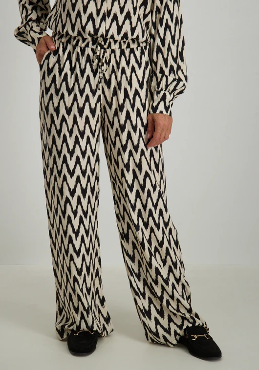 Geisha Pants AOP bi-color 51173-70