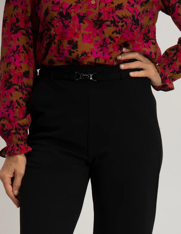 Geisha Pants baggy elastic waist 21500-10