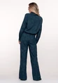 Geisha Pants denim flowers 51601-26