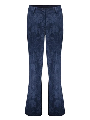 Geisha Pants denim flowers 51601-26