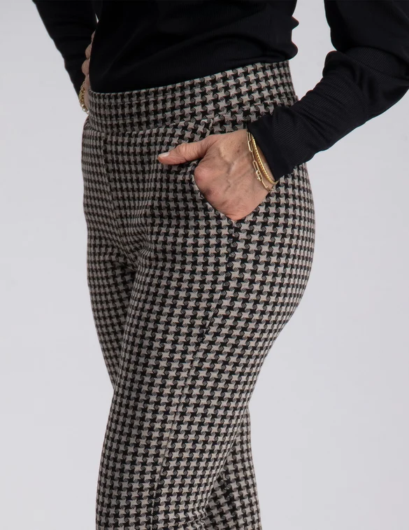 Geisha Pants flared legging jacquard 21841-60