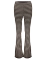 Geisha Pants jacquard flare 2-tone 41552-70