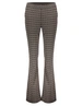 Geisha Pants jacquard flare 2-tone 41552-70