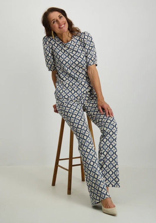 Geisha Pants jaqcuard 51170-70