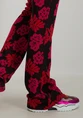 Geisha Pants jaqcuard flowers 41831-70
