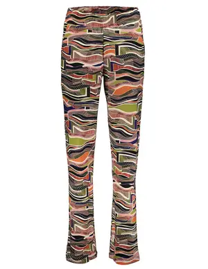 Geisha Pants jersey AOP 31069-60 BRITT