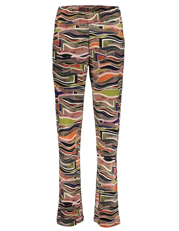 Geisha Pants jersey AOP 31069-60 BRITT