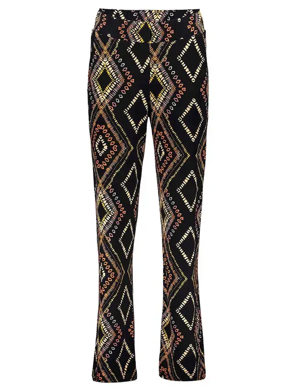 Geisha Pants jersey AOP 31069-60 BRITT