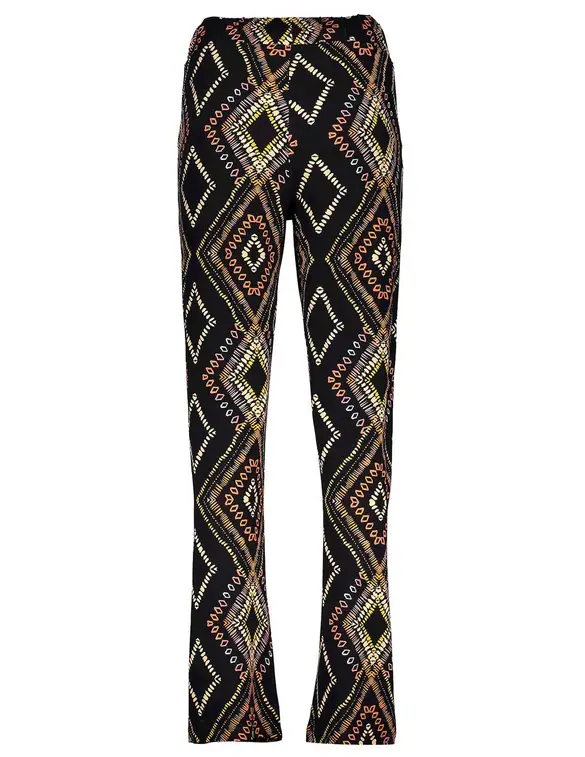 Geisha Pants jersey AOP 31069-60 BRITT