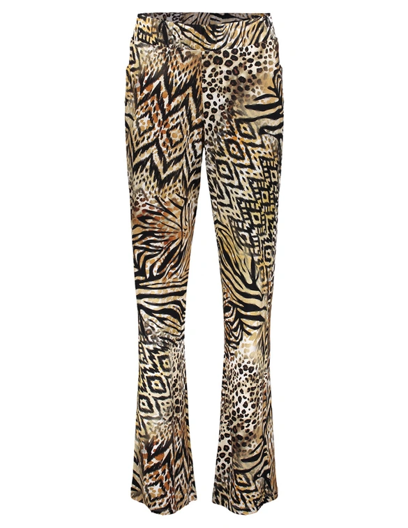 Geisha Pants jersey AOP 51426-60 BRITT