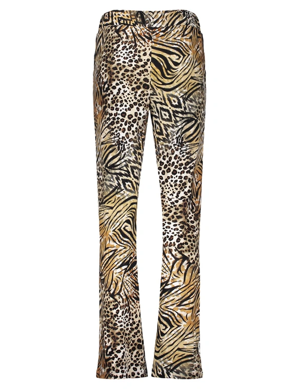 Geisha Pants jersey AOP 51426-60 BRITT