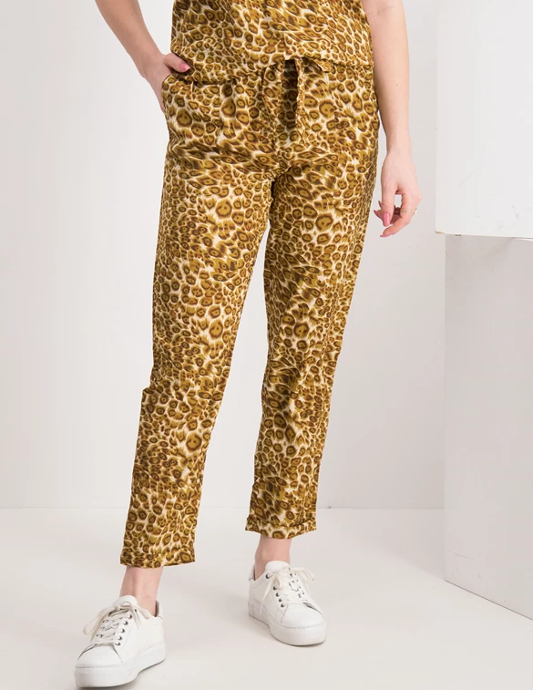 Geisha Pants leopard 11071-21
