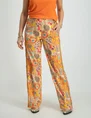 Geisha Pants multicolor flowers 31102-81