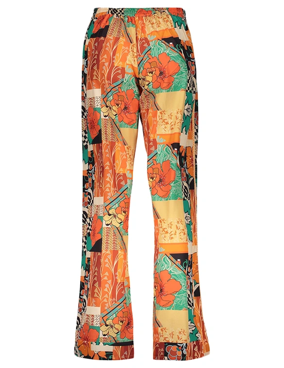 Geisha Pants patch print 31430-81