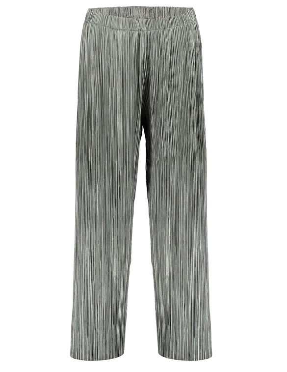 Geisha Pants plisse elastic waistband 01845-99