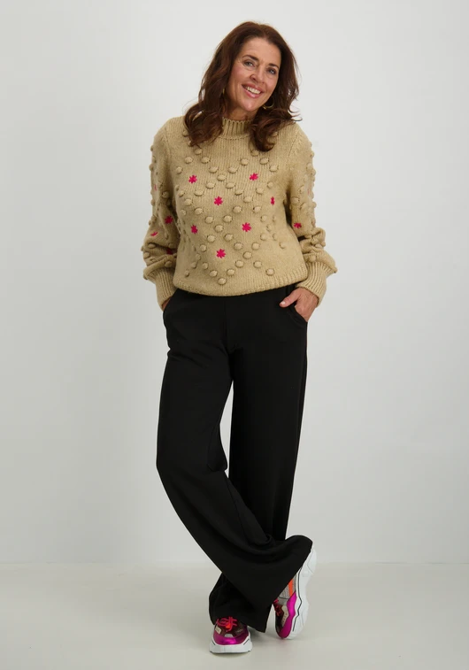 Geisha Pull dot & flower 44550-23