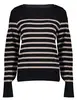 Geisha Pull shoulderpleads stripes 24515-10