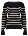 Geisha Pull shoulderpleads stripes 24515-10