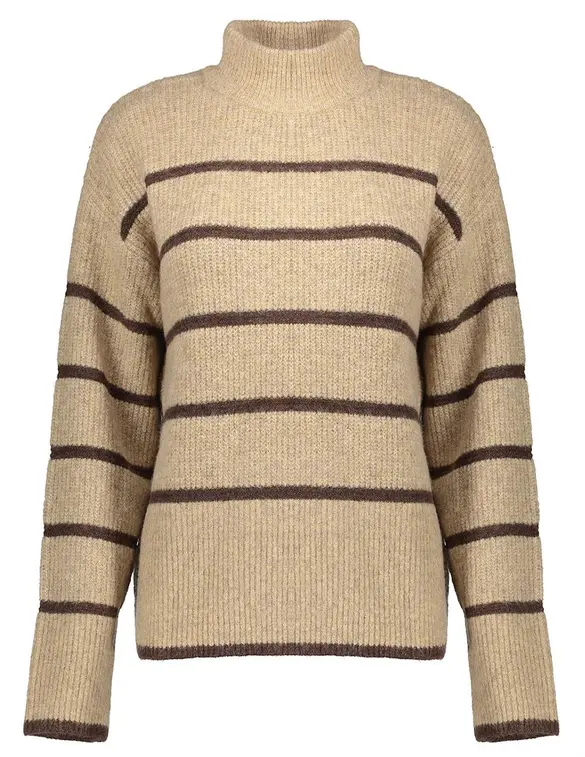 Geisha Pullover 2 tone stripe 34591-14