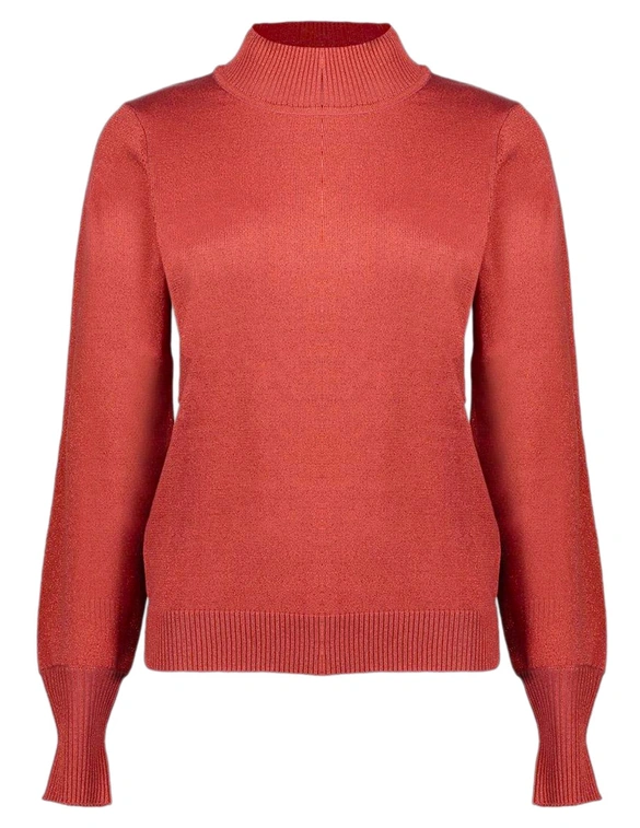 Geisha Pullover basic turtle lurex 44567-14