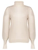 Geisha Pullover col pleated shoulders 44904-14