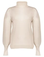 Geisha Pullover col pleated shoulders 44904-14