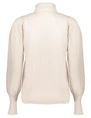 Geisha Pullover col pleated shoulders 44904-14