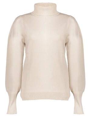 Geisha Pullover col pleated shoulders 44904-14