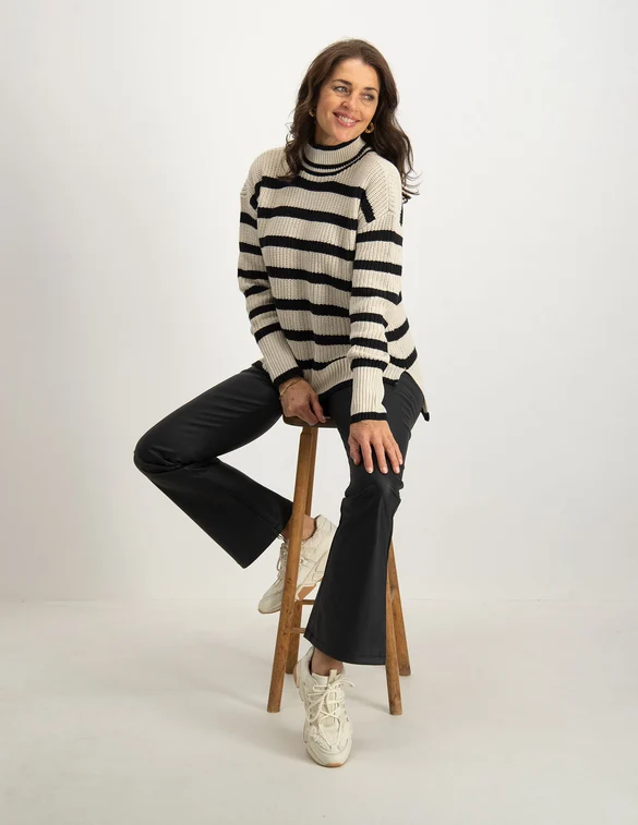 Geisha Pullover stripe 24544-29