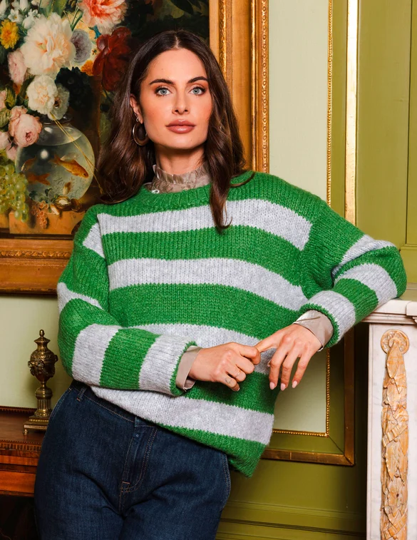 Geisha Pullover stripes 44878-70