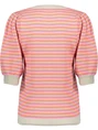 Geisha Pullover stripes short sleeves 54033-14